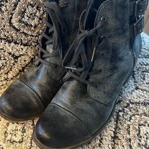 Stylish Black Ankle Boots ROXY NEW